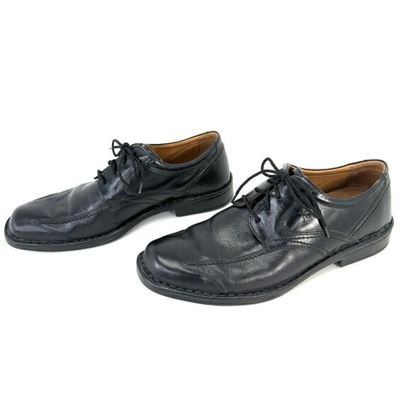 Josef Seibel Douglas 05 Black Leather Oxford Shoes EU 42 US 8.5-9 Mens Lace Up main image 6